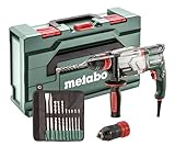 Metabo Multihammer UHE 2660-2 Quick Set – 600697510 – Multihammer zum Hammerbohren, Bohren in zwei Gängen…